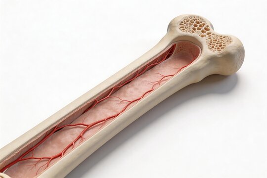 Cross section of a human bone