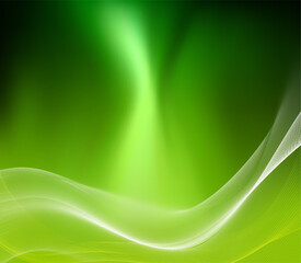 Fototapeta premium Green Abstract vector background