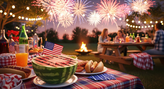 Spectacular independent day celebration fireworks bbq and festive gatherings for american independence