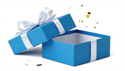Fototapeta premium Celebratory gift opening action festive setting image type vibrant environment top-down view joyful concept