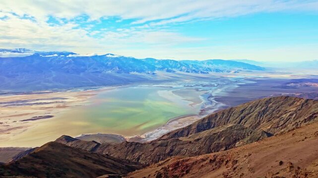 Dante View Sunrise Peaks Death Valley California