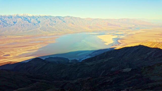Dante View Sunrise Peaks Death Valley California
