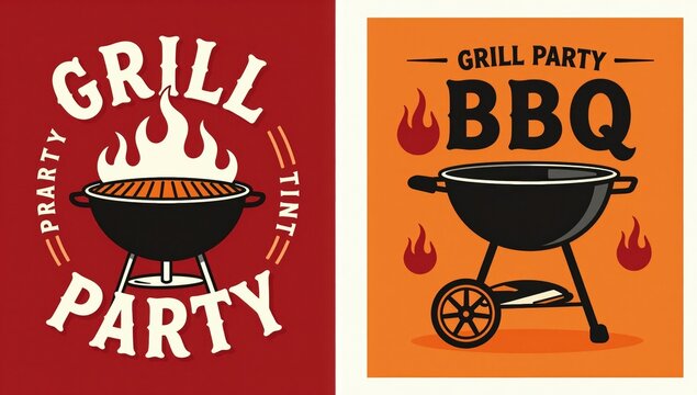 grill menu design