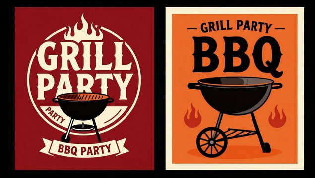 grill menu design