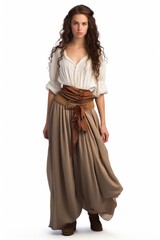 Fototapeta premium Female fashion dress adult.