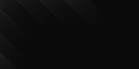 Obraz premium modern black white abstract background. minimal. gradient. dark grey banner with geometric shapes