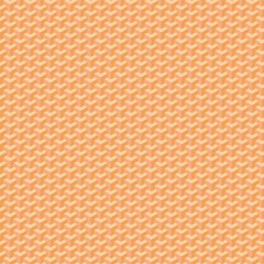 Fototapeta premium A vibrant orange background with a repeating pattern of small yellow chevrons