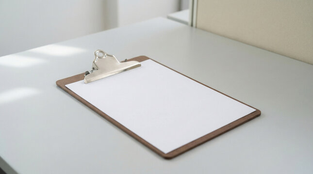 International Nurses Day clipboard on desk with copy space