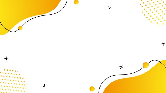 Stylish business framework background with geometric and wave patterns