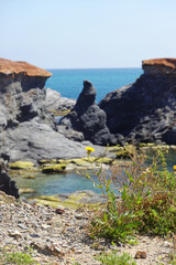 Fototapeta premium Picturesque seaside in Cabo de Palos village, not far from Cartagena, Spain