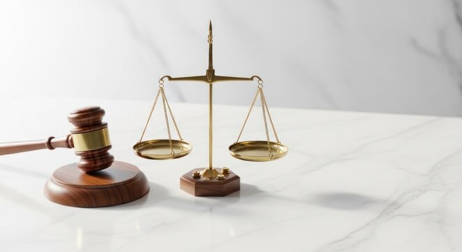 Symbol of Justice and Equality in Legal Environment