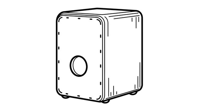 Safe box with round door handle