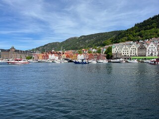 Obraz premium scenery in Bergen, Norway, Nordic Countries