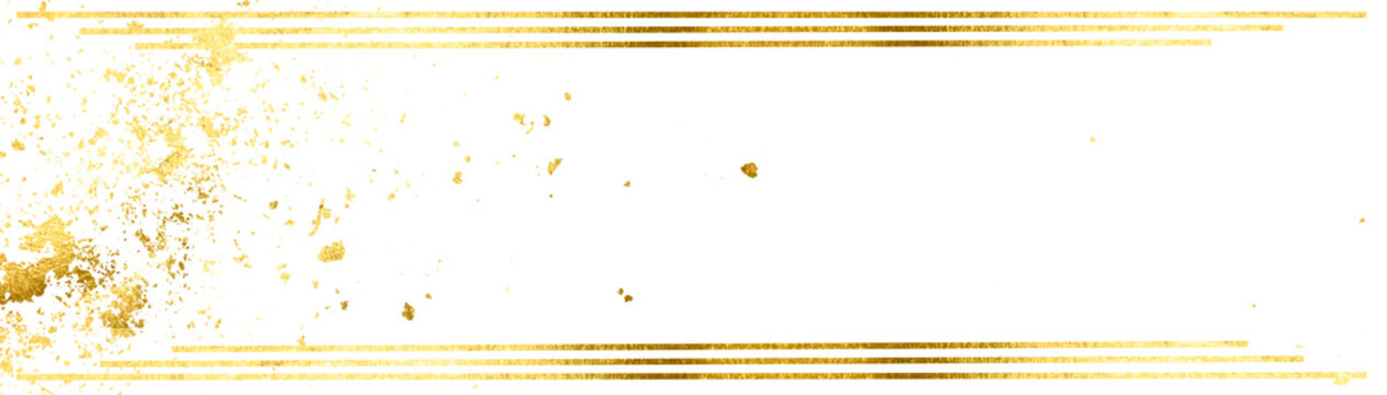 Frame gold line aesthetic.Golden stroke line gold. Old gold texture. Wedding Greeting Card and Invitation, Congratulations, Graduation,Celebration. Aesthetic frame Golden splashes of watercolor paint.