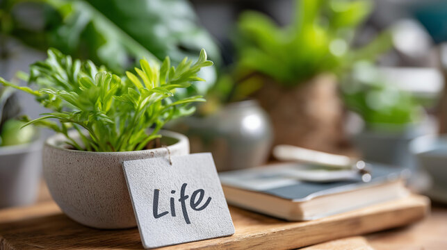 Written note reminding to focus on the important aspects of life, mindfulness and priority concept, personal values reminder, motivational lifestyle, with copy space