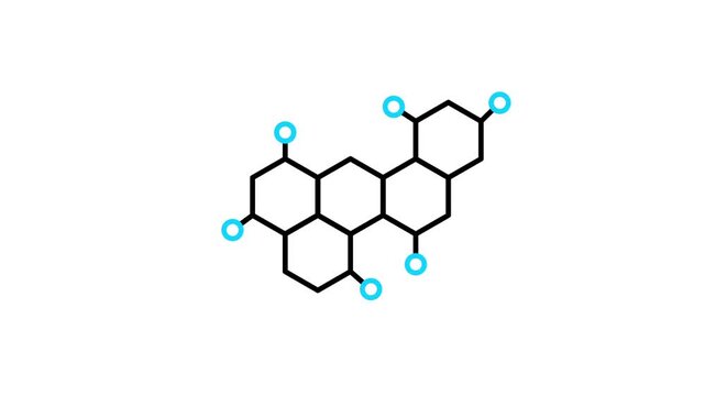 Chemical Bond Animated Icon Video