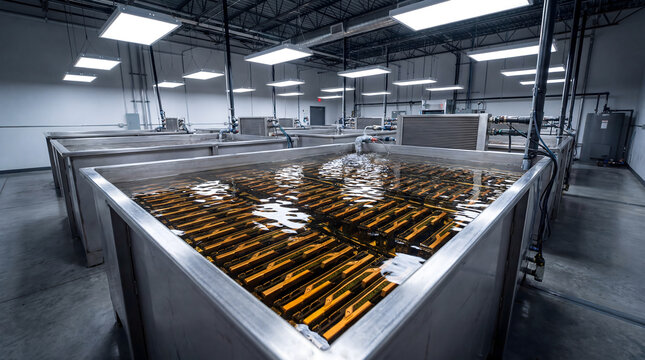 Immersion cooling system with liquid submersed servers