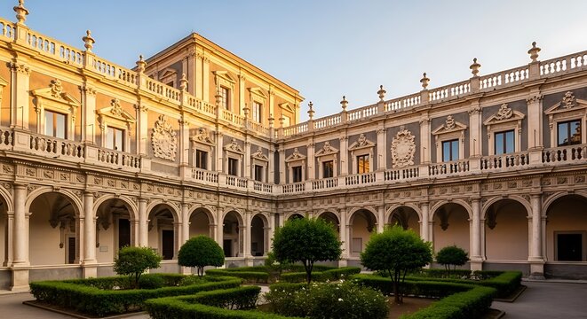 Catania Courtyard View.