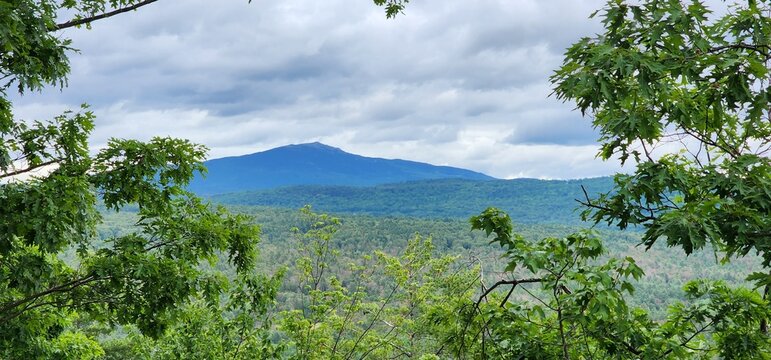 Scenic Overlook of Mount Monadnock from Swanzey, New Hampshire