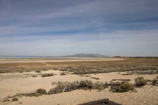  Antelope Island Utah State Park Sunny Spring Hiking Views 