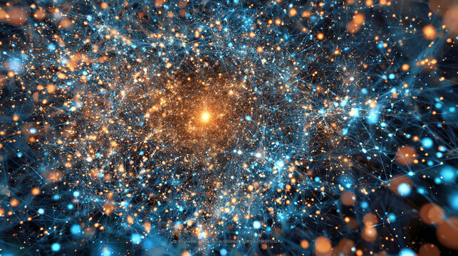 Explore the Mystical Cosmos: Vibrant Nebulas & Cosmic Illumination Photography - Dreamy Space Design for Digital Frameworks