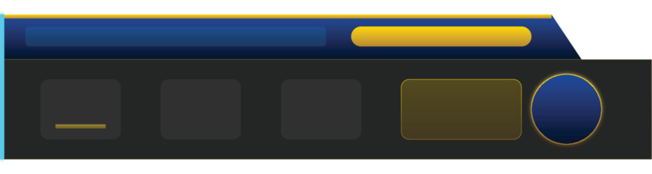 Professional Cricket Broadcast Scoreboard Lower Third Graphic