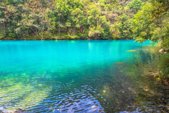Wolong Pool at Xiaoqikong, Guizhou