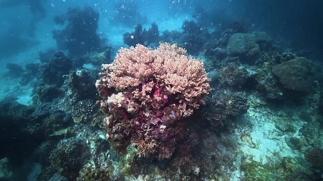 An underwater ecosystem built by colonies of tiny animals 