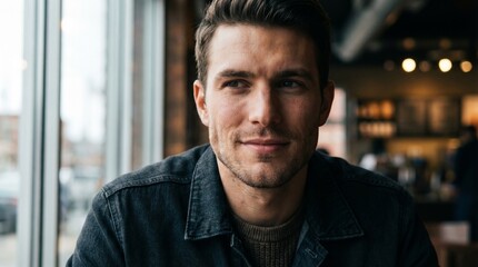 Obraz premium portrait of a handsome young man