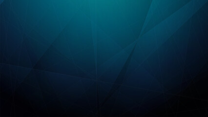 Obraz premium Deep blue hues form angular, geometric patterns. Dark gradients create a modern, minimalist aesthetic