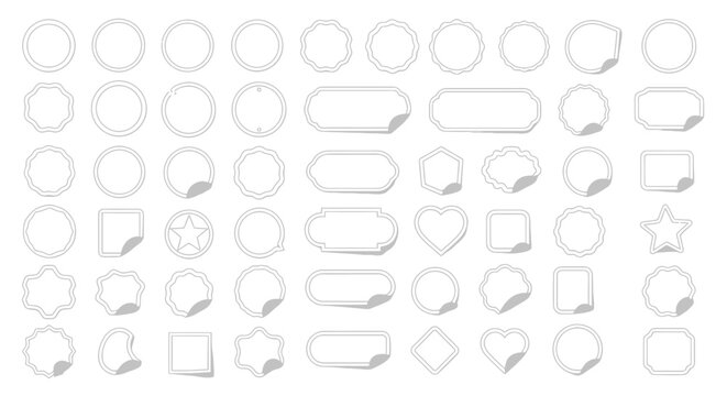Geometric Shape Collection Focused On Primary Form.