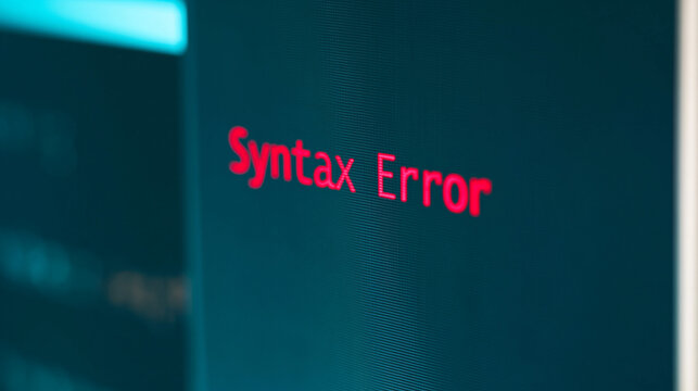 Troubleshoot Syntax Error: Coding and Programming Debugging in Software Development
