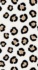 Fototapeta premium Wild Luxe Leopard Fur Texture Design