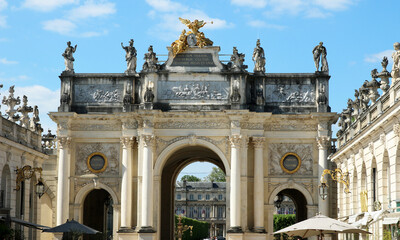 Fototapeta premium Nancy - Place Stanislas - Arc Héré - Porte Royale