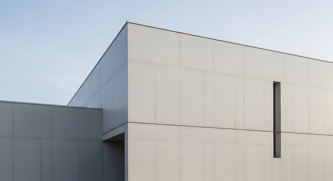 Modern Architecture Building Exterior Design.
