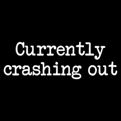 Fototapeta premium Crash out Girly PNG, Sassy Sarcastic PNG
