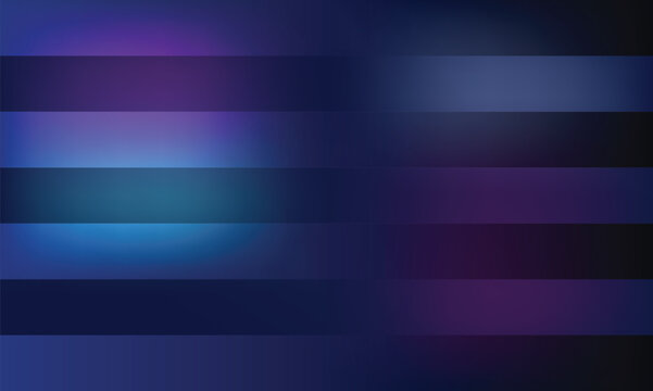 Dark Abstract Gradient Background with Horizontal Light Streaks