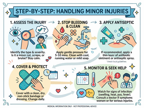 Step-by-Step Guide to Handling Minor Injuries