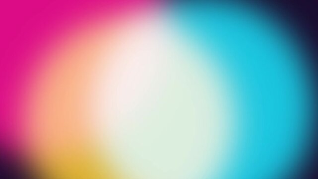 vibrant abstract three color gradient fluid animation