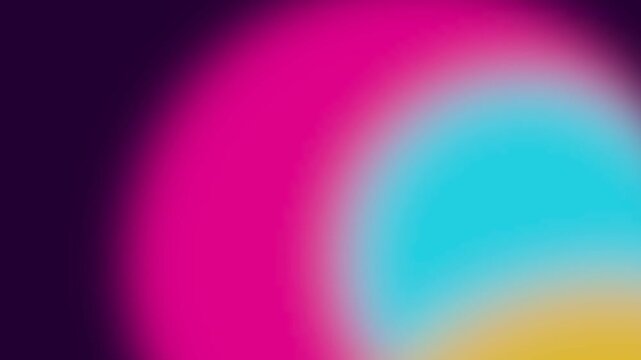 abstract vibrant three color gradient liquid motion background