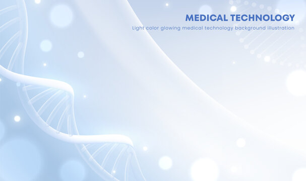 Soft Tone Healthcare Technology Digital Background Illustration