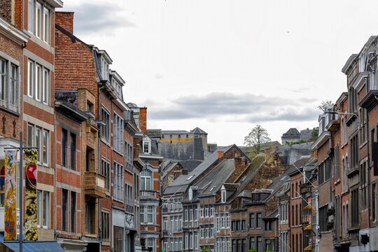 Traditional Mosan Architecture and Historic Streetscape, Namur City Centre, Belgium