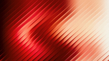 Abstract red background with diagonal lines and metallic texture, vibrant gradient pattern for modern design projects © Rahman