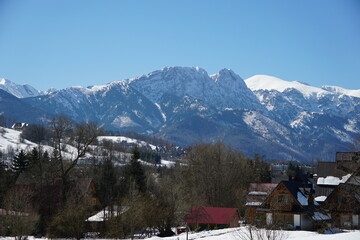 Giewont Krajobraz Tatr Polskich © Sławek