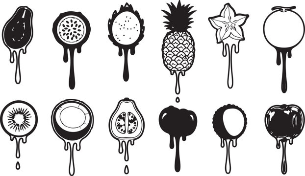 Colorful toy mushrooms with unique patterns and vibrant colors Vector