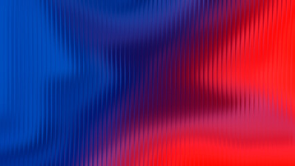 Red and blue textured gradient with vertical lines creating a Memorial Day background © CreativeArtnest