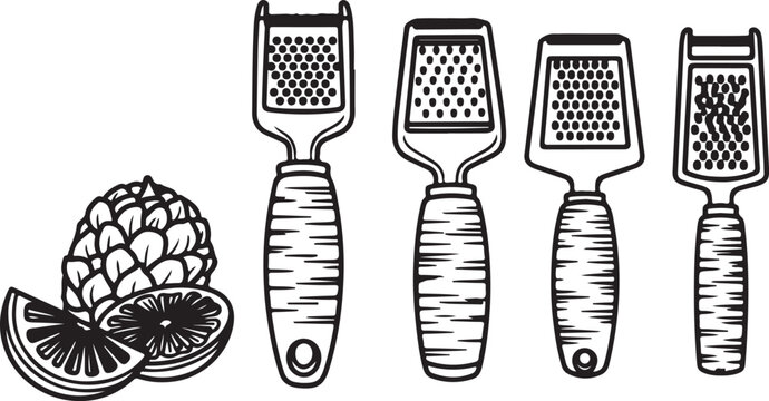 Collection of vintage style wristwatches with different designs and straps Vector