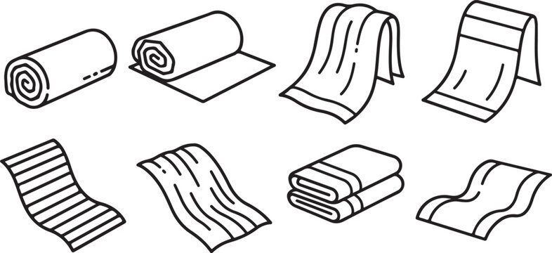 Various envelopes and folders in different shapes and sizes Vector
