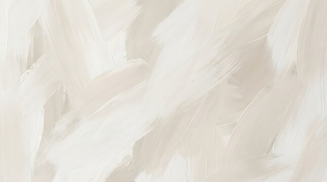 Textured white and cream abstract brushstroke background