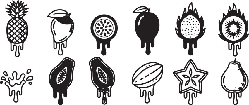 Colorful pinata and toy crabs in a festive arrangement Vector